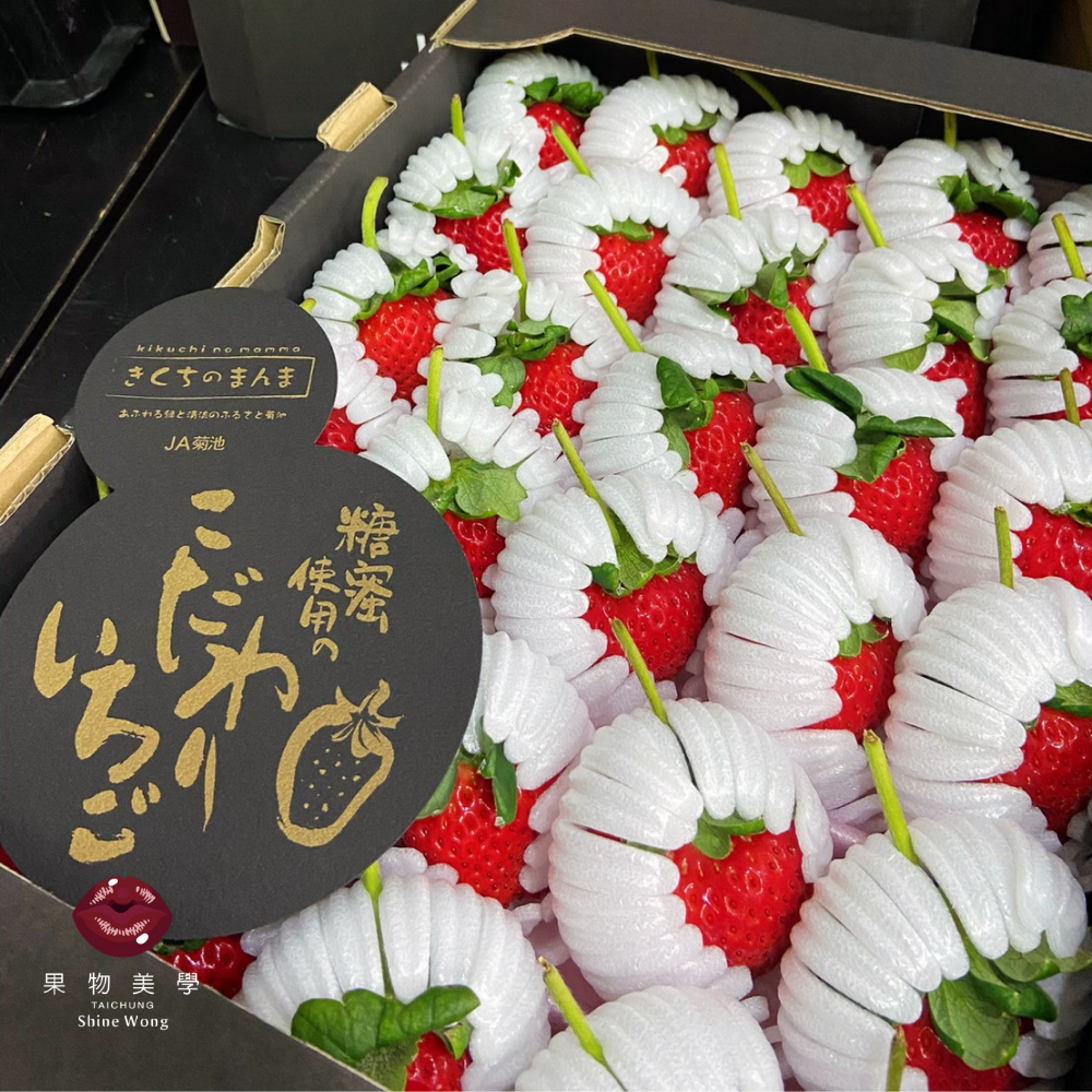 菊池糖蜜草莓 Shine Wong 果物美學 菊池糖蜜草莓 Shine Wong 果物美學